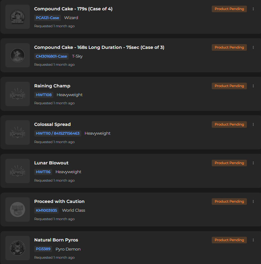 Finaledb Requests