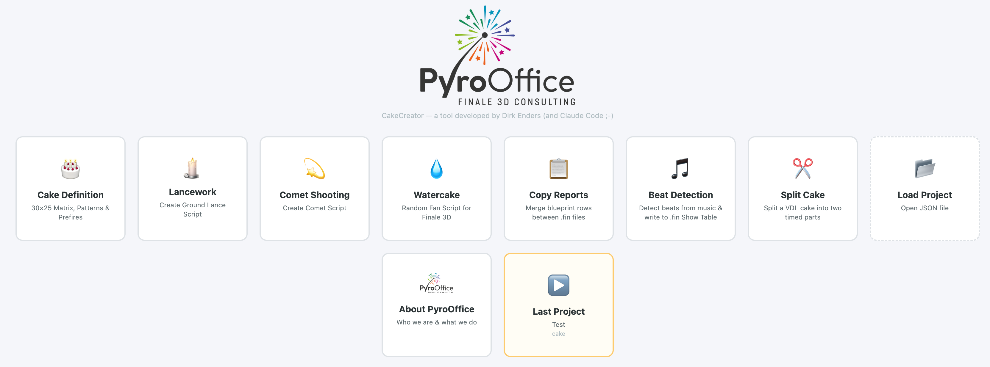 Finale 3D tool suite